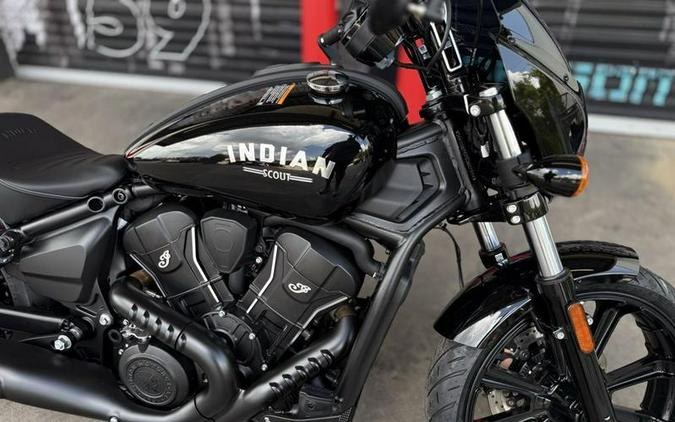 2025 Indian Motorcycle® Sport Scout® Black Metallic