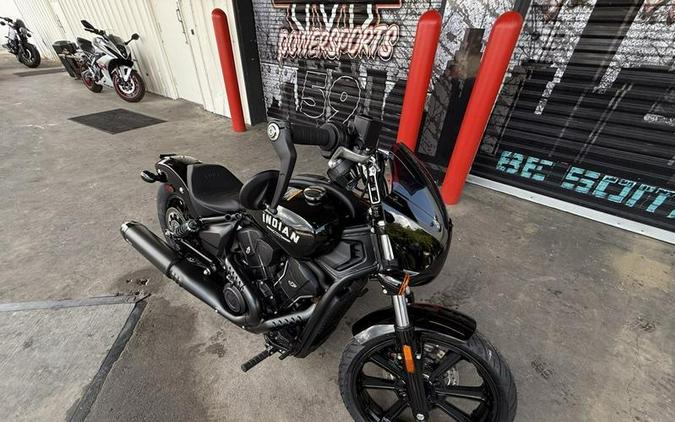2025 Indian Motorcycle® Sport Scout® Black Metallic