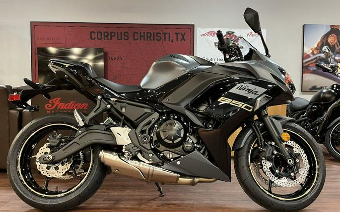 2024 Kawasaki Ninja® 650 Metallic Matte Dark Gray/Metallic Spark Black