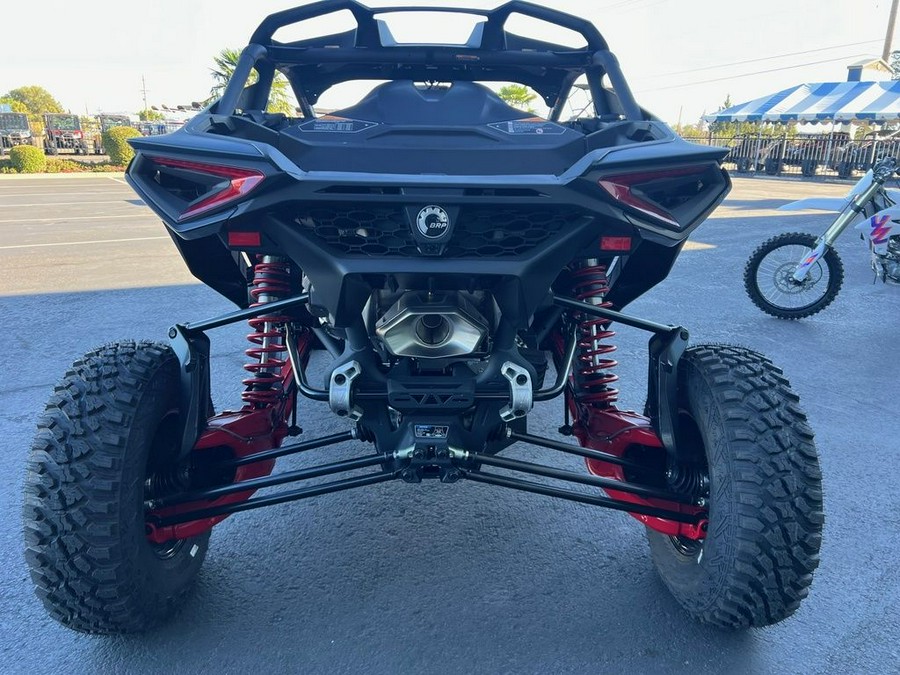 2025 Can-Am® Maverick R X RS with Smart-Shox Dusty Navy & Legion Red