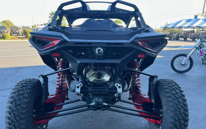 2025 Can-Am® Maverick R X RS with Smart-Shox Dusty Navy & Legion Red