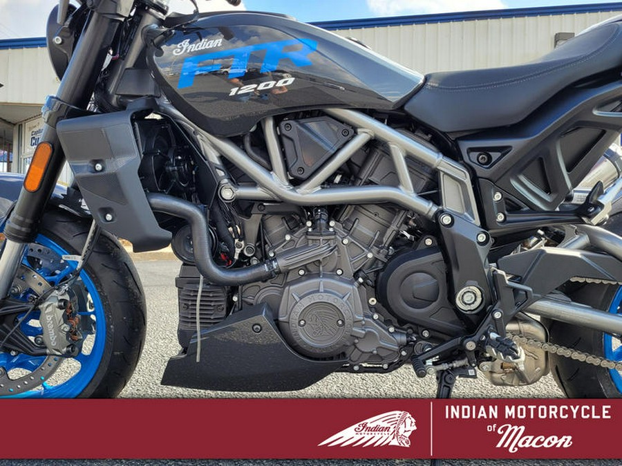 2024 Indian Motorcycle® FTR Sport Granite Gray/Blue
