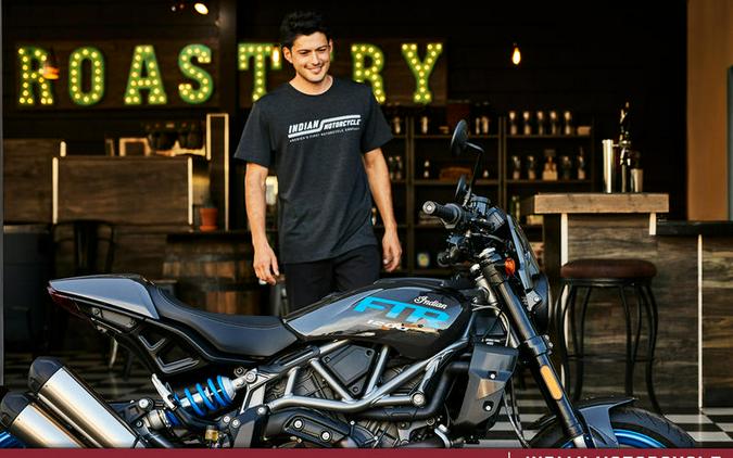 2024 Indian Motorcycle® FTR Sport Granite Gray/Blue