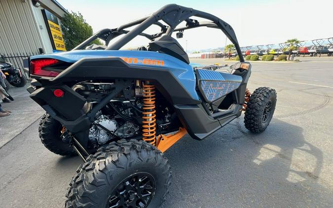 2025 Can-Am® Maverick X3 RS Turbo RR Scandi Blue & Orange Crush