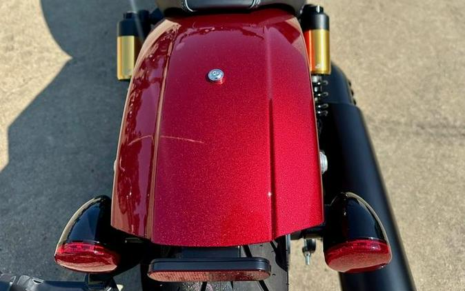 2025 Indian Motorcycle® 101 Scout® Sunset Red Metallic with Graphics