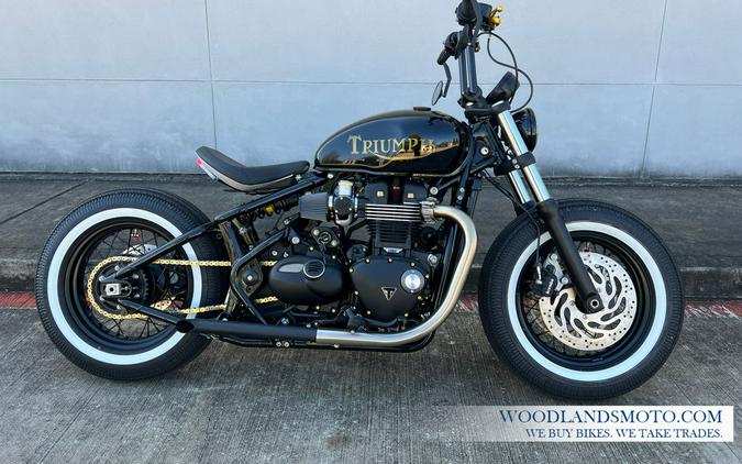 2023 Triumph Bonneville Bobber Jet Black