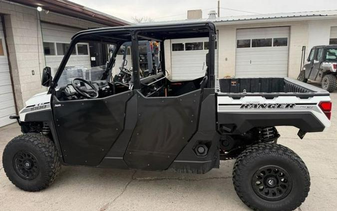 2019 Polaris® Ranger Crew® XP 1000 EPS Ride Command™ Pearl White