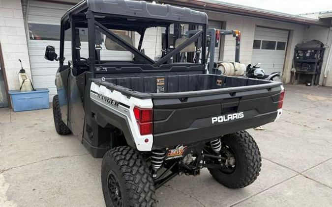 2019 Polaris® Ranger Crew® XP 1000 EPS Ride Command™ Pearl White