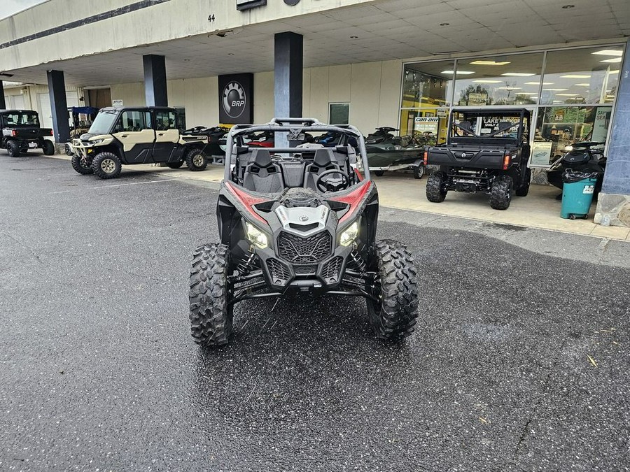 2024 Can-Am® Maverick X3 DS Turbo RR Fiery Red & Hyper Silver