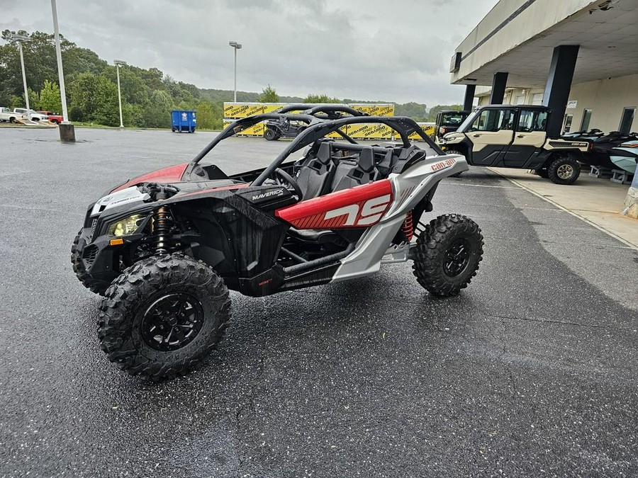 2024 Can-Am® Maverick X3 DS Turbo RR Fiery Red & Hyper Silver