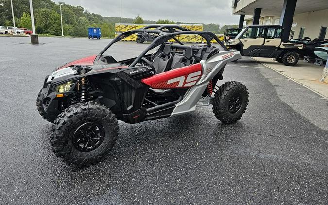 2024 Can-Am® Maverick X3 DS Turbo RR Fiery Red & Hyper Silver