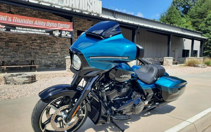 2026 Harley-Davidson® Street Glide® Teal Thunder / Vivid Black Black Trim