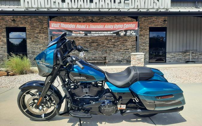 2026 Harley-Davidson® Street Glide® Teal Thunder / Vivid Black Black Trim