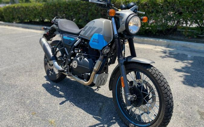 2023 Royal Enfield Scram 411 Graphite Blue