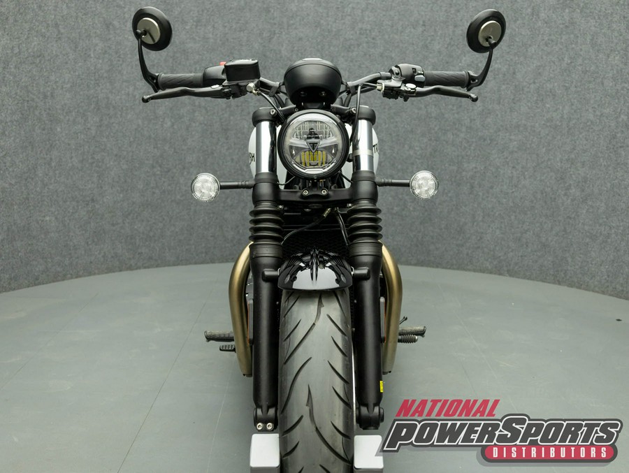 2022 TRIUMPH BONNEVILLE BOBBER