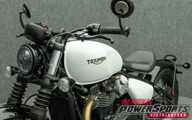 2022 TRIUMPH BONNEVILLE BOBBER