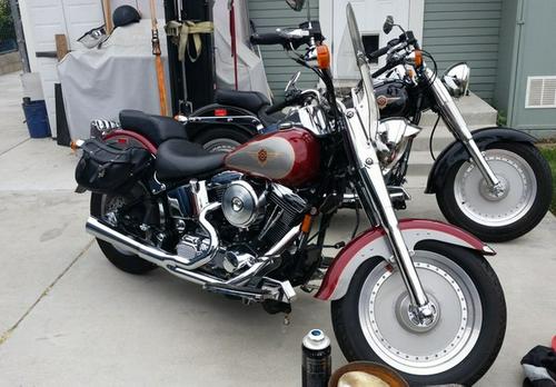 1996 harley davidson fatboy value