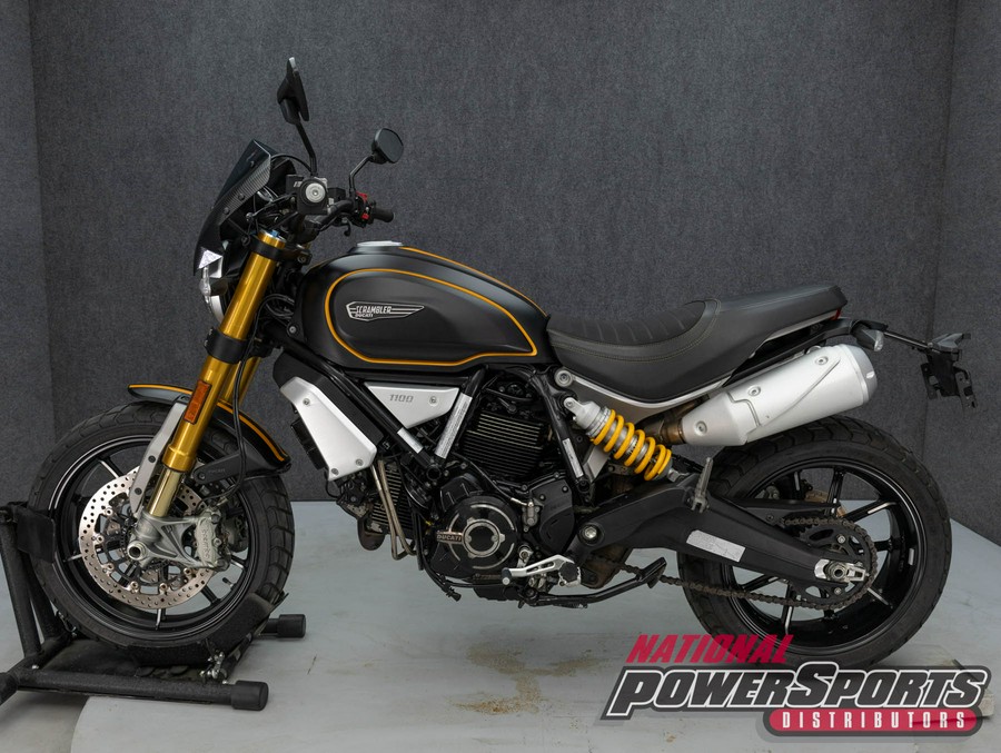 2018 DUCATI SCRAMBLER 1100 SPORT W/ABS