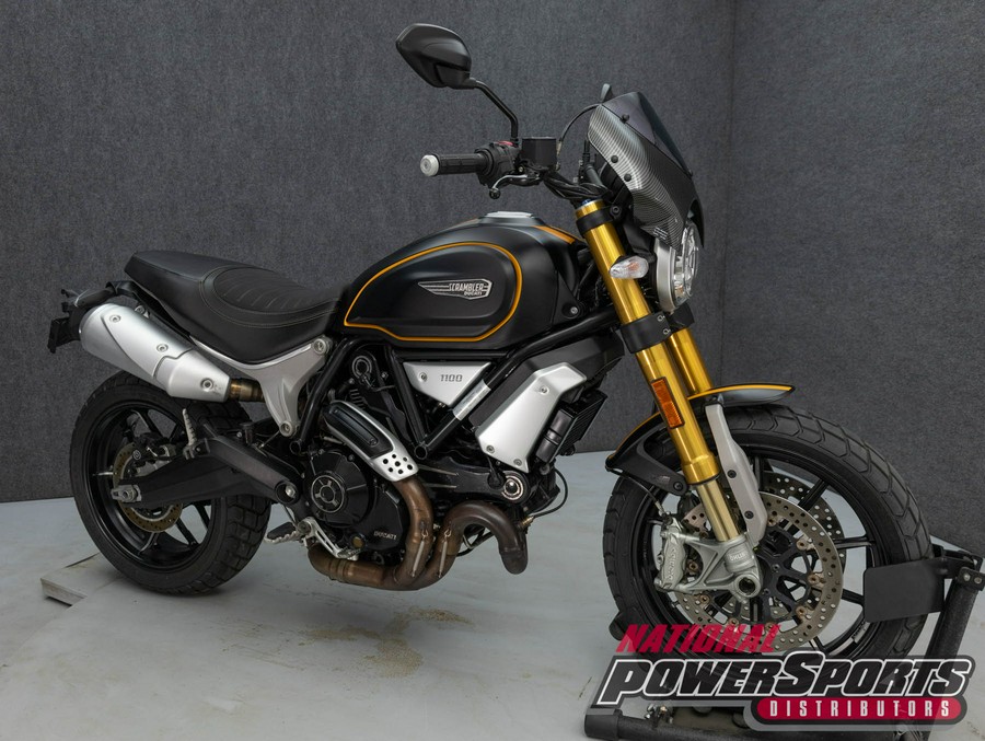 2018 DUCATI SCRAMBLER 1100 SPORT W/ABS