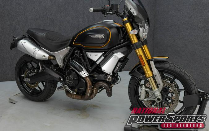 2018 DUCATI SCRAMBLER 1100 SPORT W/ABS