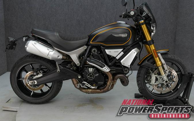 2018 DUCATI SCRAMBLER 1100 SPORT W/ABS