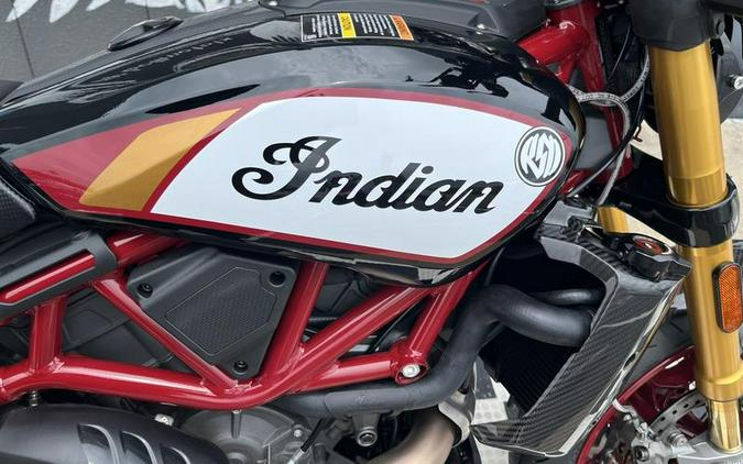 2024 Indian Motorcycle® FTR x RSD Super Hooligan Black Metallic with Super Hooligan Graphics