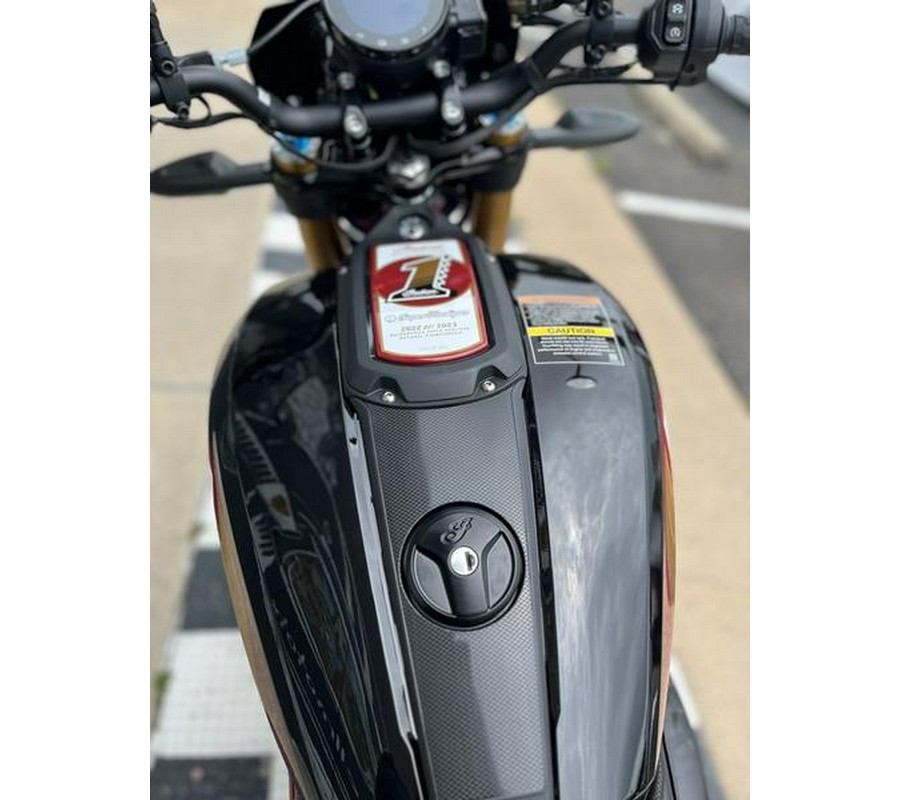 2024 Indian Motorcycle® FTR x RSD Super Hooligan Black Metallic with Super Hooligan Graphics