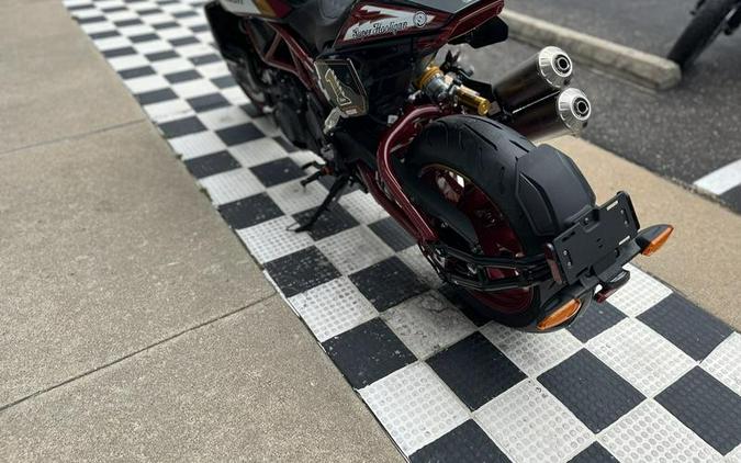 2024 Indian Motorcycle® FTR x RSD Super Hooligan Black Metallic with Super Hooligan Graphics