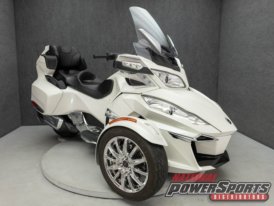 2018 CAN-AM SPYDER RT LIMITED SE6 TRIKE W/ABS