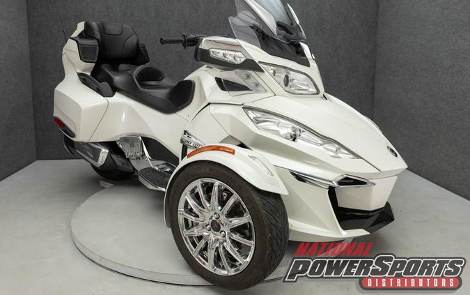 2018 CAN-AM SPYDER RT LIMITED SE6 TRIKE W/ABS