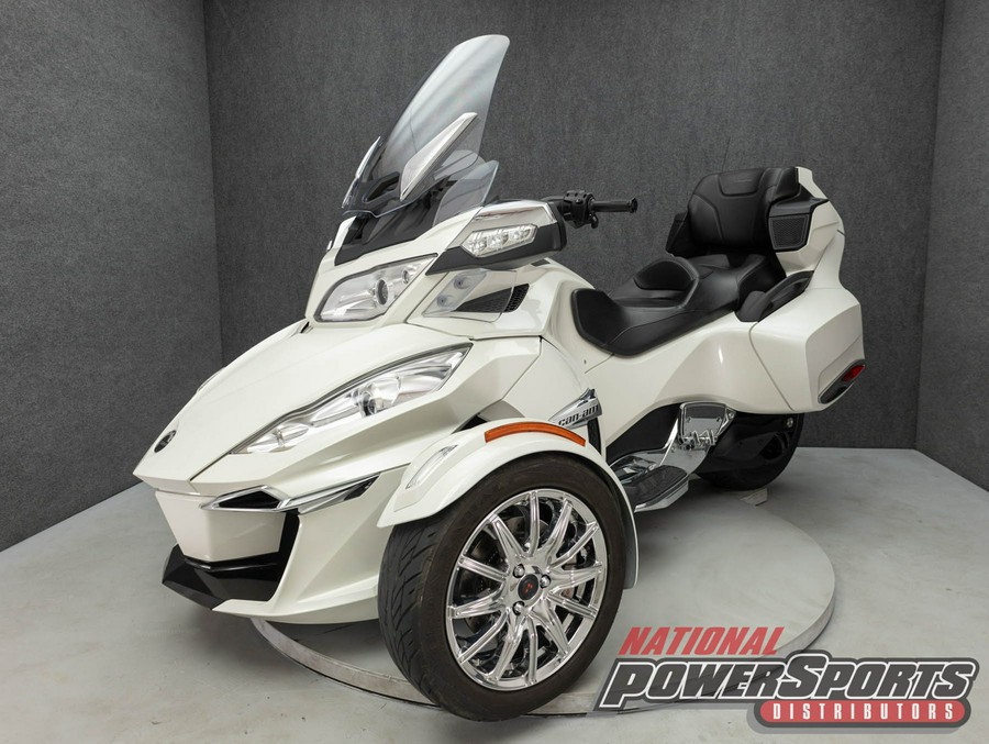 2018 CAN-AM SPYDER RT LIMITED SE6 TRIKE W/ABS