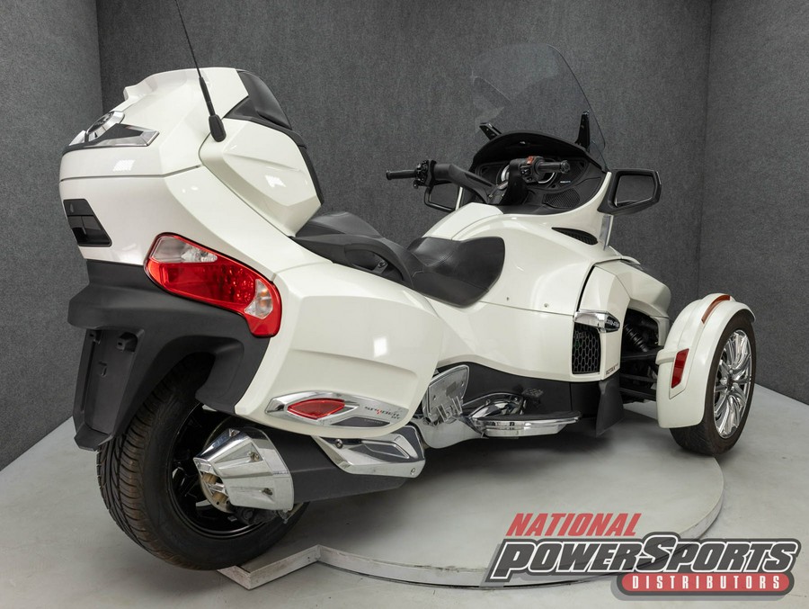 2018 CAN-AM SPYDER RT LIMITED SE6 TRIKE W/ABS