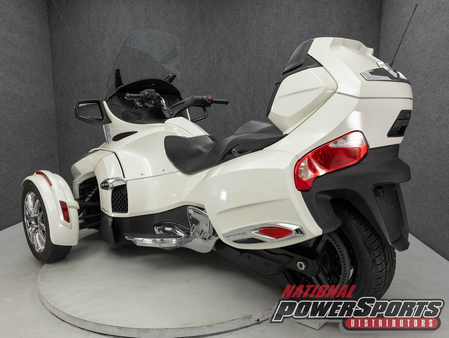 2018 CAN-AM SPYDER RT LIMITED SE6 TRIKE W/ABS