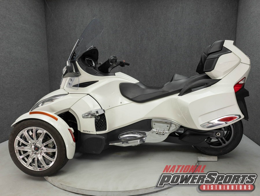 2018 CAN-AM SPYDER RT LIMITED SE6 TRIKE W/ABS