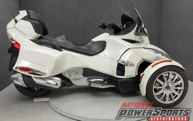 2018 CAN-AM SPYDER RT LIMITED SE6 TRIKE W/ABS