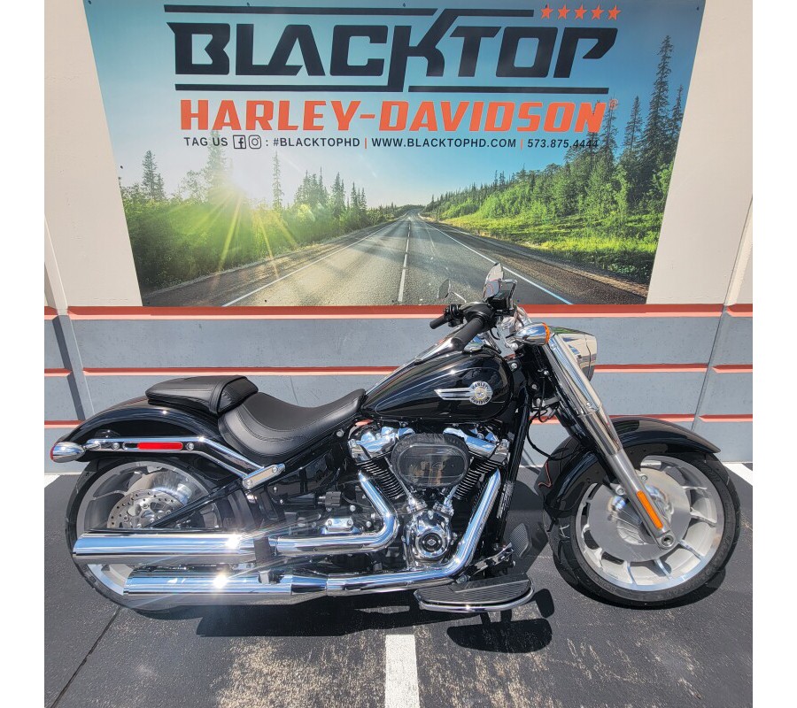 2024 Harley-Davidson Fat Boy 114 VIVID BLACK