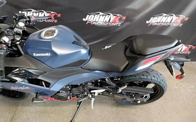 2026 Kawasaki Ninja 500 ABS Metallic Matte Twilight Blue