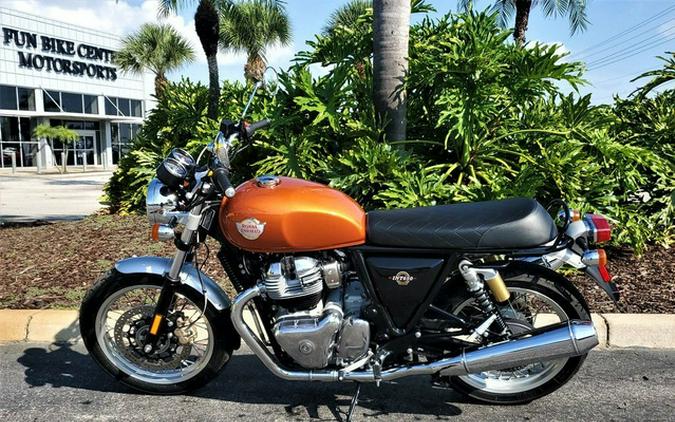 2023 Royal Enfield INT650 Orange Crush INT650 Mark 2