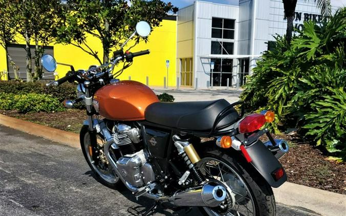 2023 Royal Enfield INT650 Orange Crush INT650 Mark 2