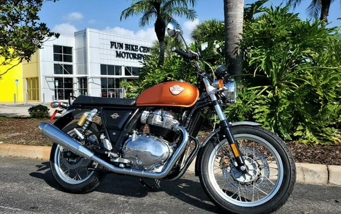 2023 Royal Enfield INT650 Orange Crush INT650 Mark 2