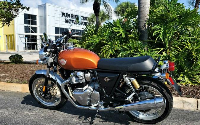 2023 Royal Enfield INT650 Orange Crush INT650 Mark 2