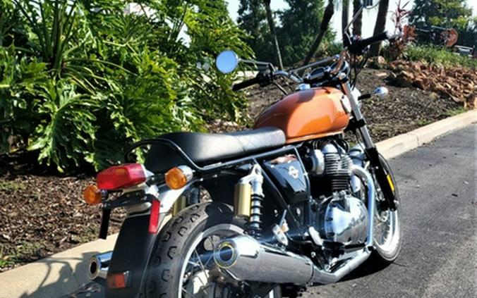 2023 Royal Enfield INT650 Orange Crush INT650 Mark 2