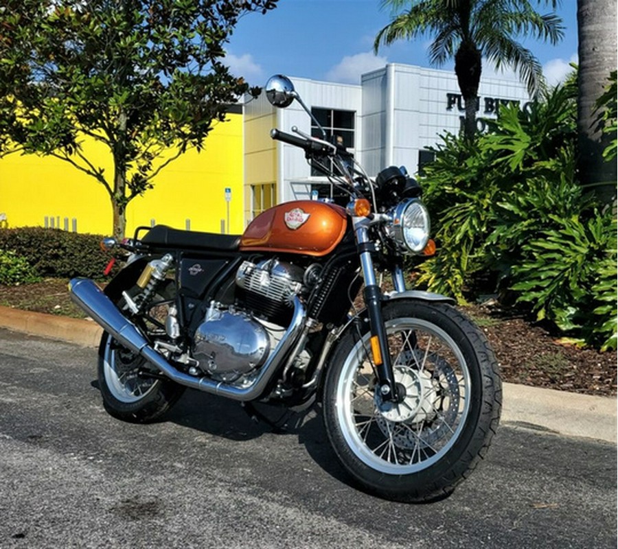 2023 Royal Enfield INT650 Orange Crush INT650 Mark 2