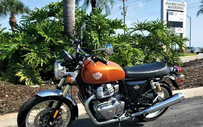 2023 Royal Enfield INT650 Orange Crush INT650 Mark 2