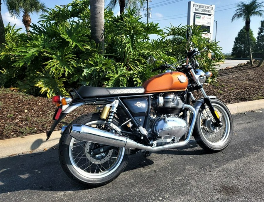 2023 Royal Enfield INT650 Orange Crush INT650 Mark 2