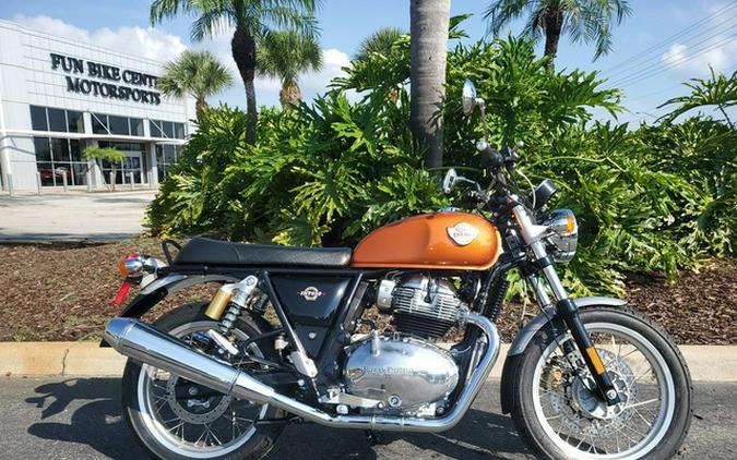 2023 Royal Enfield INT650 Orange Crush INT650 Mark 2