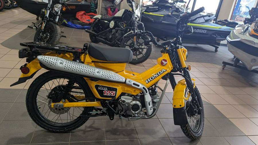 New 2024 HONDA TRAIL 125 TURMERIC YELLOW