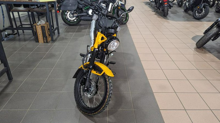 New 2024 HONDA TRAIL 125 TURMERIC YELLOW