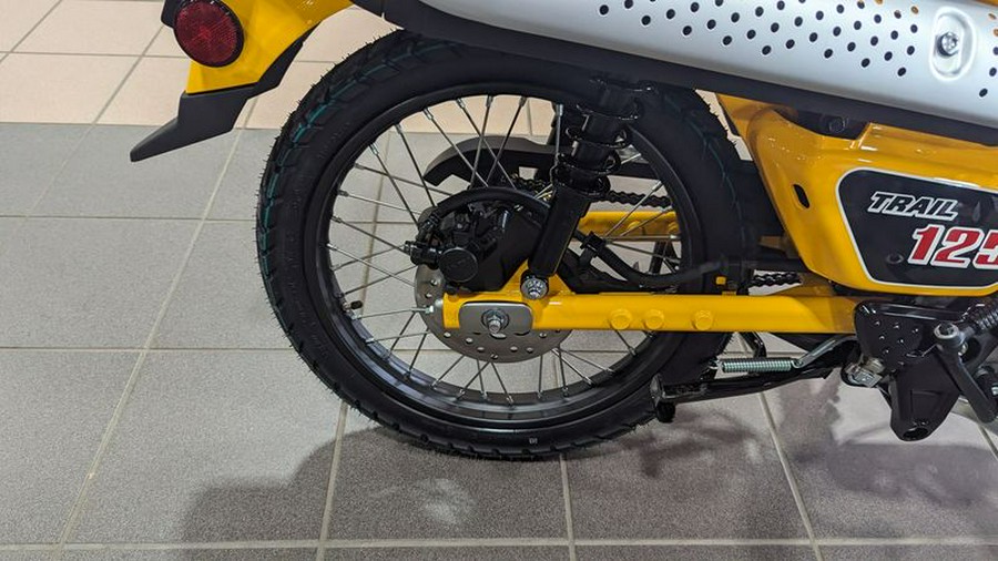 New 2024 HONDA TRAIL 125 TURMERIC YELLOW