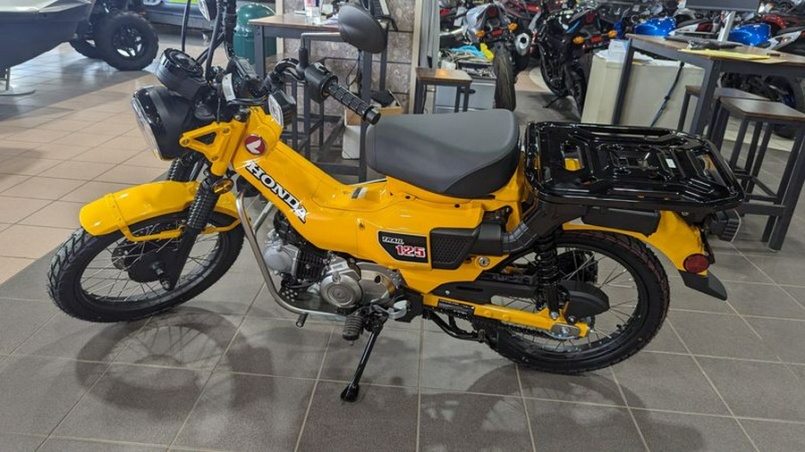 New 2024 HONDA TRAIL 125 TURMERIC YELLOW